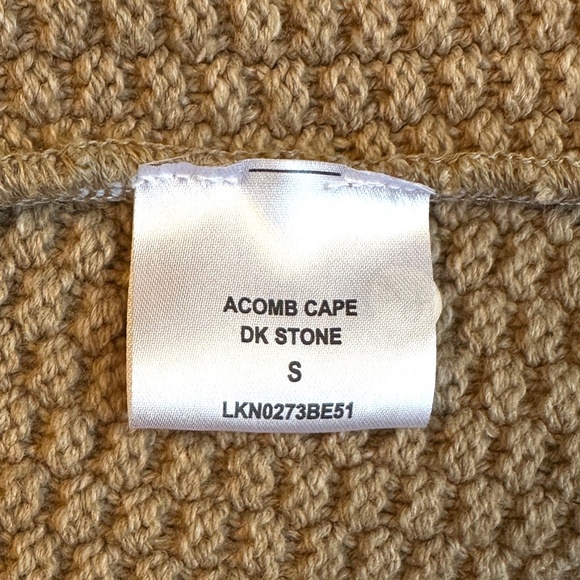 Barbour knitted poncho - Picture 10 of 14